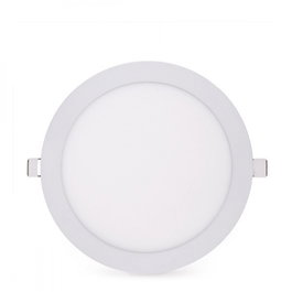 Pack de 4 Panneaux LED Circulaires 12W 1200lm 6000K Blanc Froid