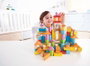 Hape Puzzle en bois éducatif - 101 pièces en hêtre - Dimensions : 27 x 22 x 13 cm - Pour enfants à partir de 3 ans