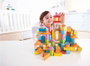 Hape Puzzle en bois éducatif - 101 pièces en hêtre - Dimensions : 27 x 22 x 13 cm - Pour enfants à partir de 3 ans