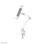 Neomounts DS15-545WH1 Support universel pour tablettes de 4,7 à 12,9 pouces avec rotule 360 degrés et inclinaison, pour bureau, blanc