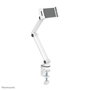 Neomounts DS15-545WH1 Support universel pour tablettes de 4,7 à 12,9 pouces avec rotule 360 degrés et inclinaison, pour bureau, blanc