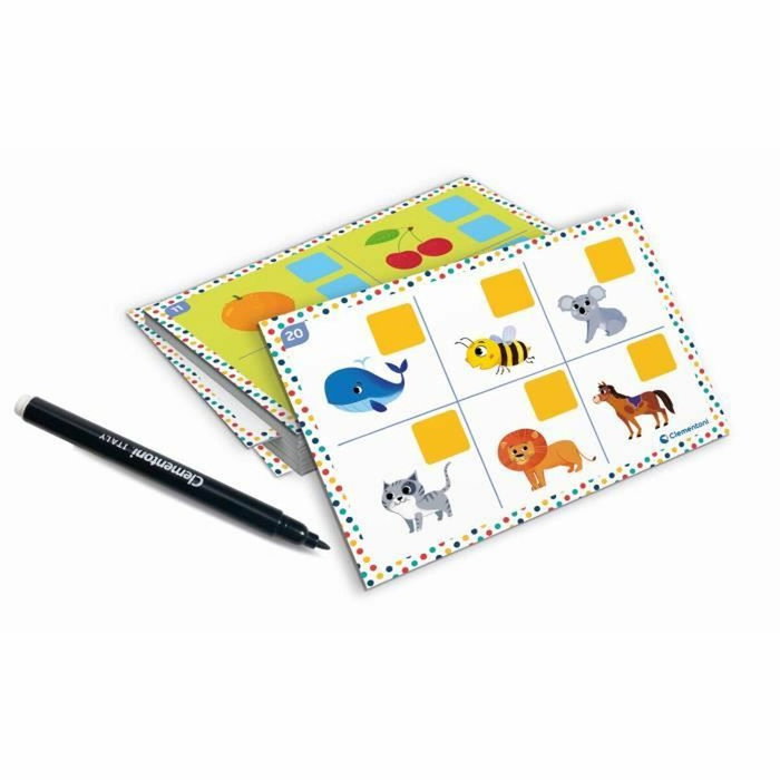 Clementoni Mallette Lettres & Animaux magnétiques