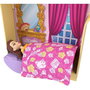 Mattel Disney Princess Château de Bella La Belle et la Bête Jdp54 - Maison de poupée avec figurines Mrs Potts, Chip, Lumière