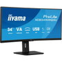 Iiyama XCB3494WQSU-B1 Écran PC incurvé 34 pouces WQHD 3440x1440 120Hz VA Noir mat