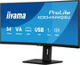 Iiyama XCB3494WQSU-B1 Écran PC incurvé 34 pouces WQHD 3440x1440 120Hz VA Noir mat