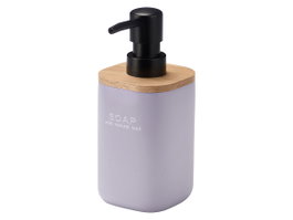 BERILO Dosificador Liso Lila Morado + Negro
