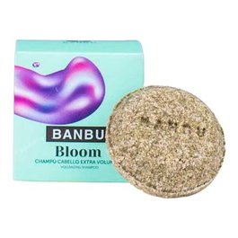 BANBU Bloom Shampooing Volume et Corps Solide 75 g - Pour cheveux volumineux et texturés