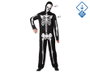 BigBuy Carnival Déguisement Squelette Homme Noir XS/S