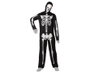 BigBuy Carnival Déguisement Squelette Homme Noir XS/S