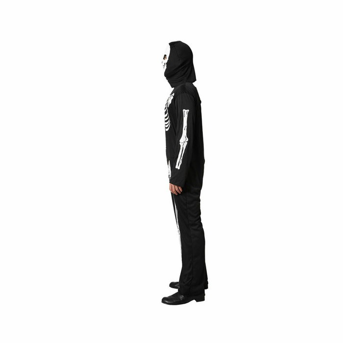 BigBuy Carnival Déguisement Squelette Homme Noir XS/S BigBuy Carnival Déguisement Squelette Homme Noir XS/S
