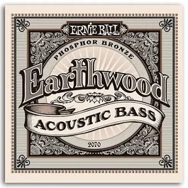 ERNIEBALL Jeu de cordes pour basse acoustique Earthwood 80/20 Bronze 45-95