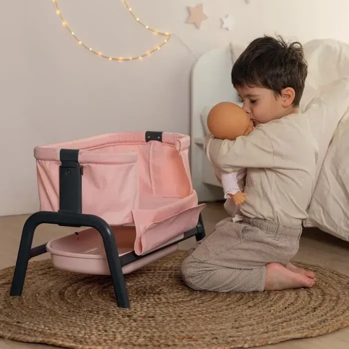 Smoby Maxi Cosi Co Dodo - Cododo pour poupée jusqu'à 38 cm avec tablette de rangement et réglage hauteur