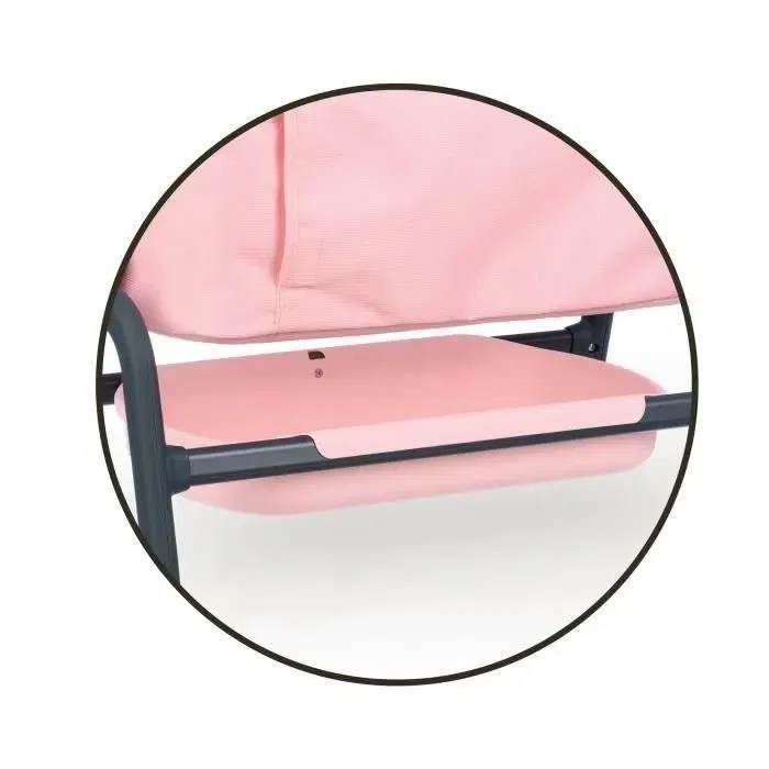 Smoby Maxi Cosi Co Dodo - Cododo pour poupée jusqu'à 38 cm avec tablette de rangement et réglage hauteur