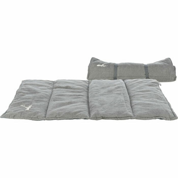 Couverture pour animaux de compagnie Trixie Leni Gris Daim 100 × 70 CM Couverture pour animaux de compagnie Trixie Leni Gris Daim 100 × 70 CM