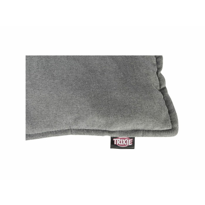 Couverture pour animaux de compagnie Trixie Leni Gris Daim 100 × 70 CM Couverture pour animaux de compagnie Trixie Leni Gris Daim 100 × 70 CM