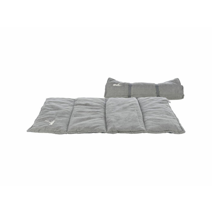Couverture pour animaux de compagnie Trixie Leni Gris Daim 100 × 70 CM Couverture pour animaux de compagnie Trixie Leni Gris Daim 100 × 70 CM