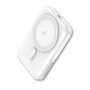 Qcharx international Atlas Powerbank magnétique et sans fil 10 000 mAh blanc