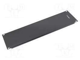Lanberg Panneau aveugle 3U 19 pouces noir