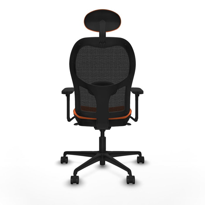 Piqueras y Crespo Chaise de Bureau Jorquera 3D036N1 Orange Piqueras y Crespo Chaise de Bureau Jorquera 3D036N1 Orange