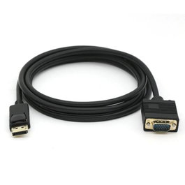 Equip 119338 Câble DisplayPort vers VGA Mâle-Mâle 2 m Noir