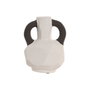 Home ESPRIT Vase ESPRIT Blanc Gris Grès 14 x 14 x 19 cm