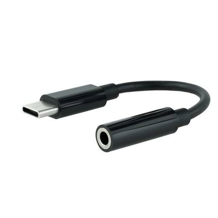 Nanocable Adaptateur USB-C vers Jack 3,5 mm 10.24.1205 Noir Nanocable Adaptateur USB-C vers Jack 3,5 mm 10.24.1205 Noir