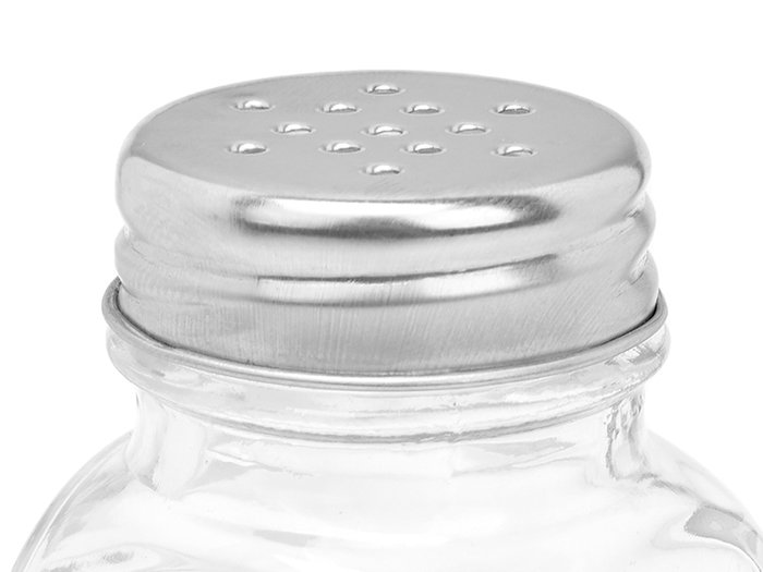 Vivalto Salière Cristal Carré Transparent 4x9x4 cm Verre et Métal (Set de 48) Vivalto Salière Cristal Carré Transparent 4x9x4 cm Verre et Métal (Set de 48)