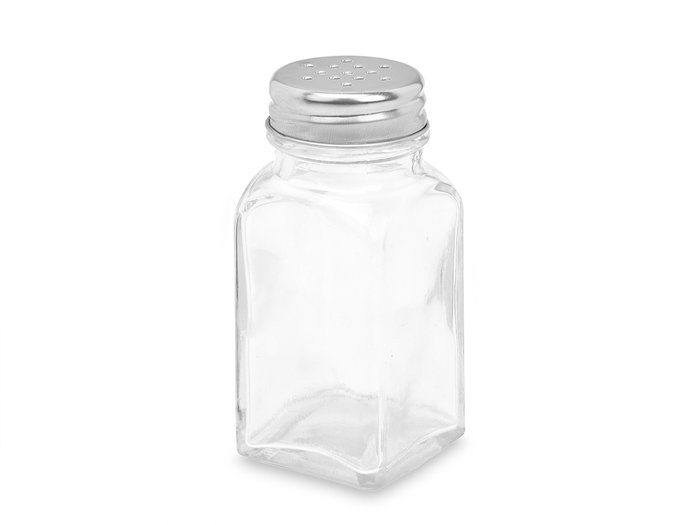 Vivalto Salière Cristal Carré Transparent 4x9x4 cm Verre et Métal (Set de 48) Vivalto Salière Cristal Carré Transparent 4x9x4 cm Verre et Métal (Set de 48)