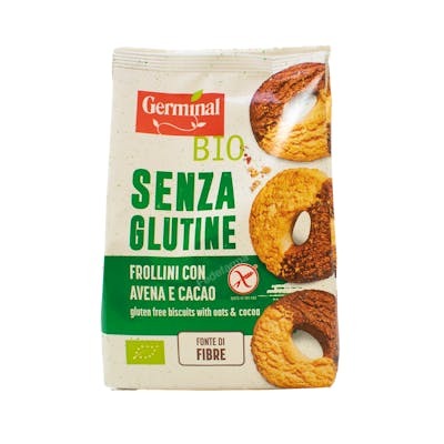 GERMINAL BIO Galettes sans gluten à l'avoine avec cacao GERMINAL BIO Galettes sans gluten à l'avoine avec cacao