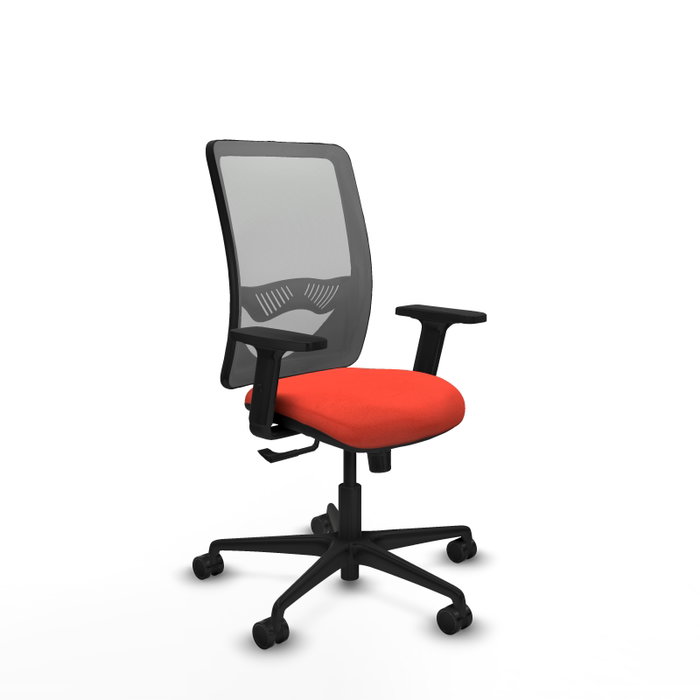 PIQUERAS Y CRESPO Chaise Zulema Synchro, Orange foncé et Gris PIQUERAS Y CRESPO Chaise Zulema Synchro, Orange foncé et Gris