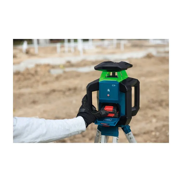 Bosch Professional GRL 18V-3-31 G - Niveau laser rotatif Vert, 300 m