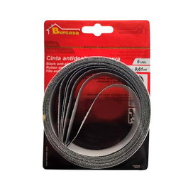 Burcasa Ruban Antidérapant Noir 19 mm x 0,61 m (Lot de 6)
