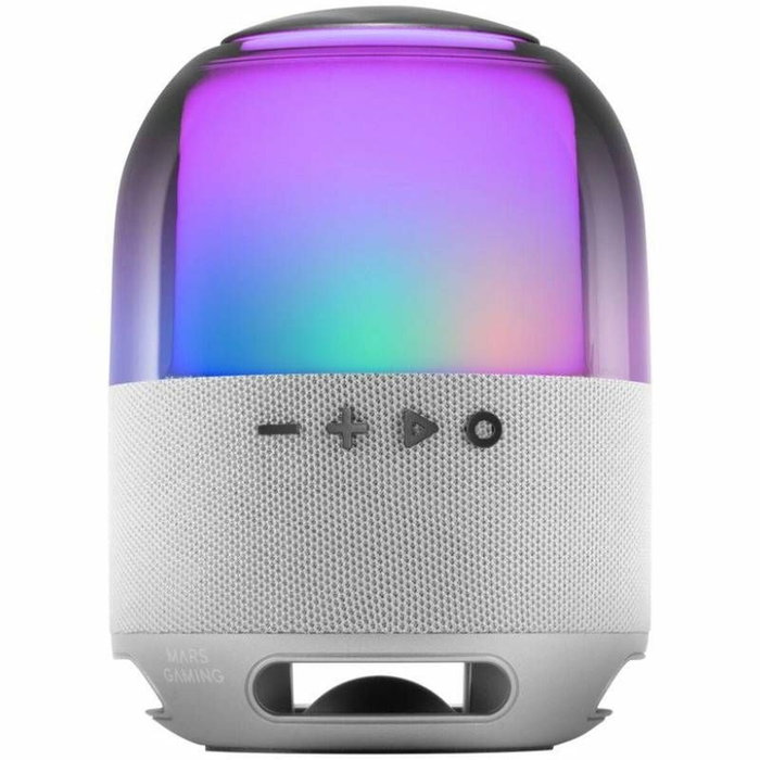 Haut-parleurs bluetooth portables Mars Gaming MSFLOWW Argenté 15 W 4 W