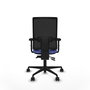 PIQUERAS Y CRESPO Chaise Bormate Asynchrone bleu clair et noir