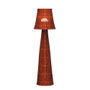 New Garden Lola 110 Nature Lampe à pied Ø25 x 109 cm Fibres naturelles IP54 E27 non incluse Câble 3,5 m