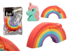 BERILO Lot de 24 éponges de bain assorties