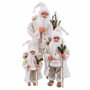 BigBuy Home Père Noël Blanc 32 X 25 X 87 CM