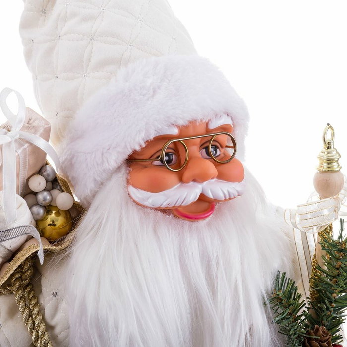 BigBuy Home Père Noël Blanc 32 X 25 X 87 CM BigBuy Home Père Noël Blanc 32 X 25 X 87 CM