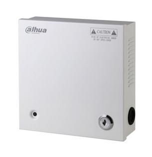 Dahua Alimentation Secteur 9 Canaux pour Caméra de Sécurité 90-264V AC / 12V DC 5A avec Protection et Boîtier Métal