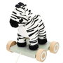 Woomax - Peluche à tirer animaux en bois pour enfants - Modèles surtidos - Jouet d'éveil dès 12 mois