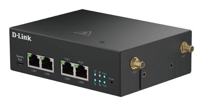 D-Link DWM-314-GP Modem 5G Multi-Connect avec PoE+ 4 ports Gigabit - Connexion IoT pour Smart City, Capteurs, Caméras D-Link DWM-314-GP Modem 5G Multi-Connect avec PoE+ 4 ports Gigabit - Connexion IoT pour Smart City, Capteurs, Caméras
