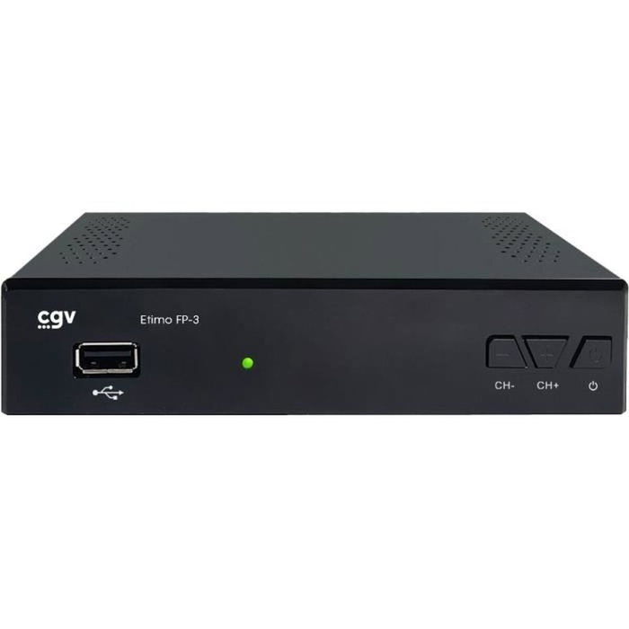 CGV Récepteur-enregistreur TNT HD e-ETIMO V2 Noir CGV Récepteur-enregistreur TNT HD e-ETIMO V2 Noir