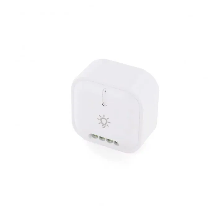Chacon DiO Connected Home - Lot de 2 modules d'éclairage connectés sans fil avec 2 interrupteurs sans fil pour commande à distance, portée 50 m, intérieur