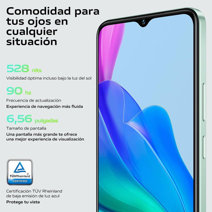 Smartphone Vivo Y03 6,56" MediaTek Helio G85 4 GB RAM 128 GB Vert