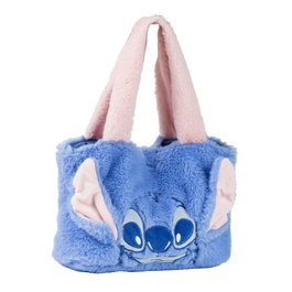 Cerdá Sac Shopping Peluche Stitch Disney - Taille 31x22x5 cm - 100% Polyester