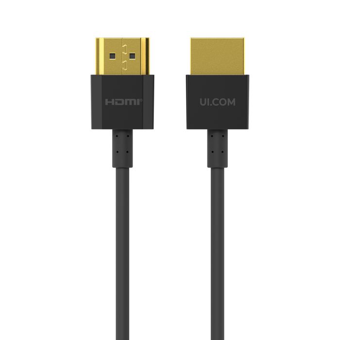 Ubiquiti Câble HDMI Nano-Thin, 1 m, Noir