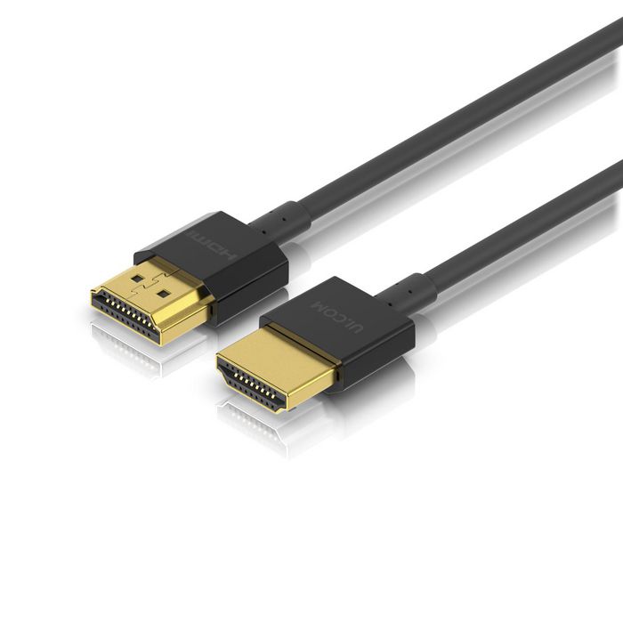 Ubiquiti Câble HDMI Nano-Thin, 1 m, Noir