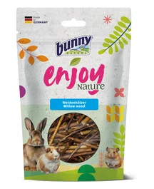Bunny Nature Bunny Snacks Enjoy Nature Madera de Sauce 6x100g