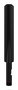 Panorama Antennas PWB-24-58-72 - Antenne WiFi omni-directionnelle 3dBi dual-band 2.4/5 GHz avec connecteur RP-SMA pour WiFi 6e, noire