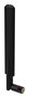 Panorama Antennas PWB-24-58-72 - Antenne WiFi omni-directionnelle 3dBi dual-band 2.4/5 GHz avec connecteur RP-SMA pour WiFi 6e, noire
